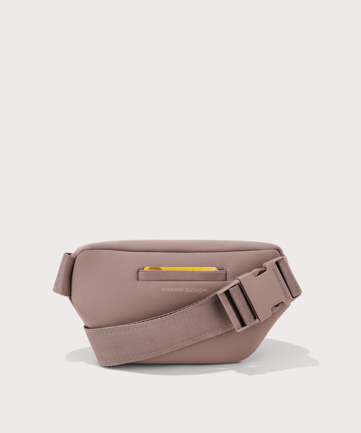 Dagne Dover Ace Fanny Pack in pink seen from the back