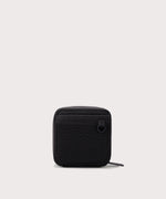Dagne Dover small Arlo Tech Organizer in black seen from the back.
