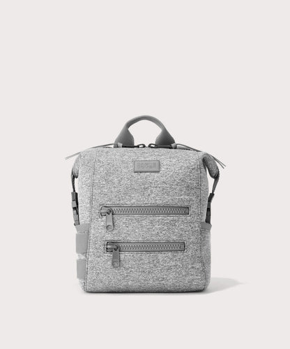 Dagne Dover small Indi Diaper Backpack in grey.