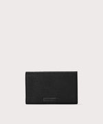Dagne Dover Accordion Travel Wallet in black.