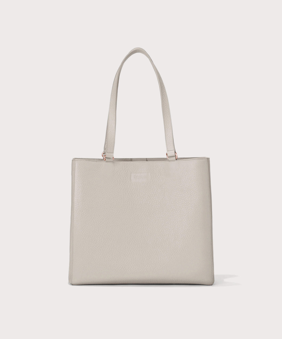 Dagne Dover medium Allyn Tote in light grey.