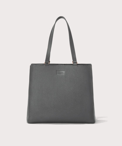 Dagne Dover large Allyn Tote in grey.