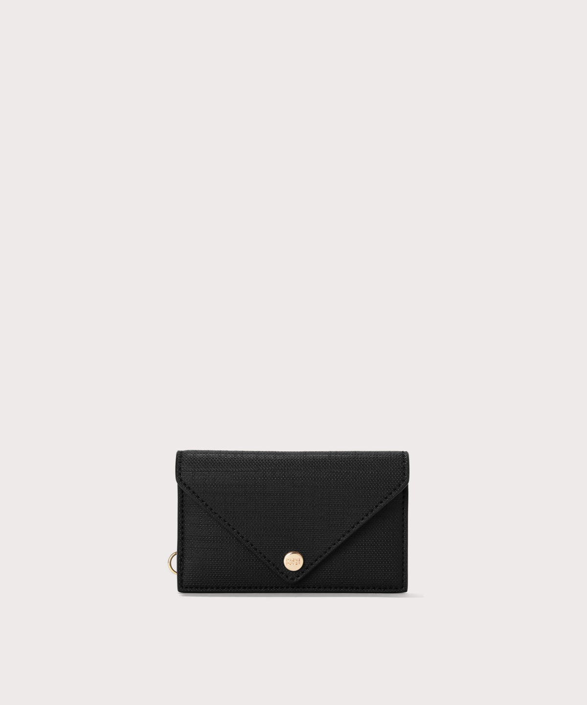 Dagne Dover vegan Card Case in black.