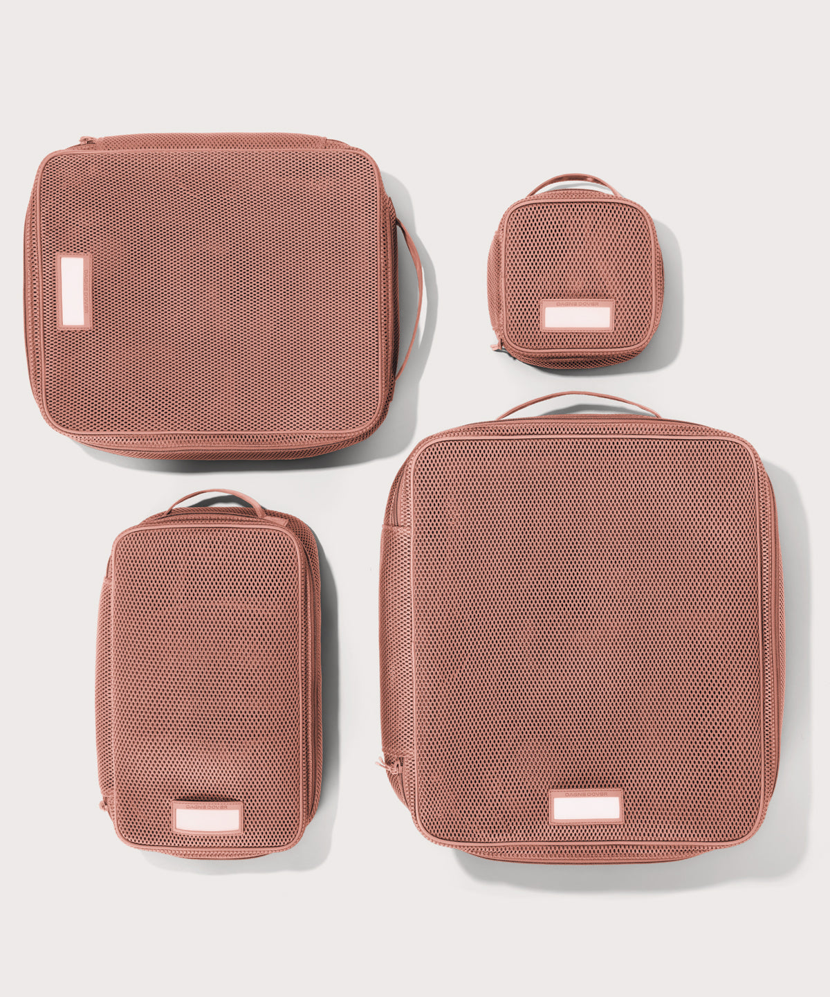 Roma Packing Cube in Warm Dust Air Mesh, Medium