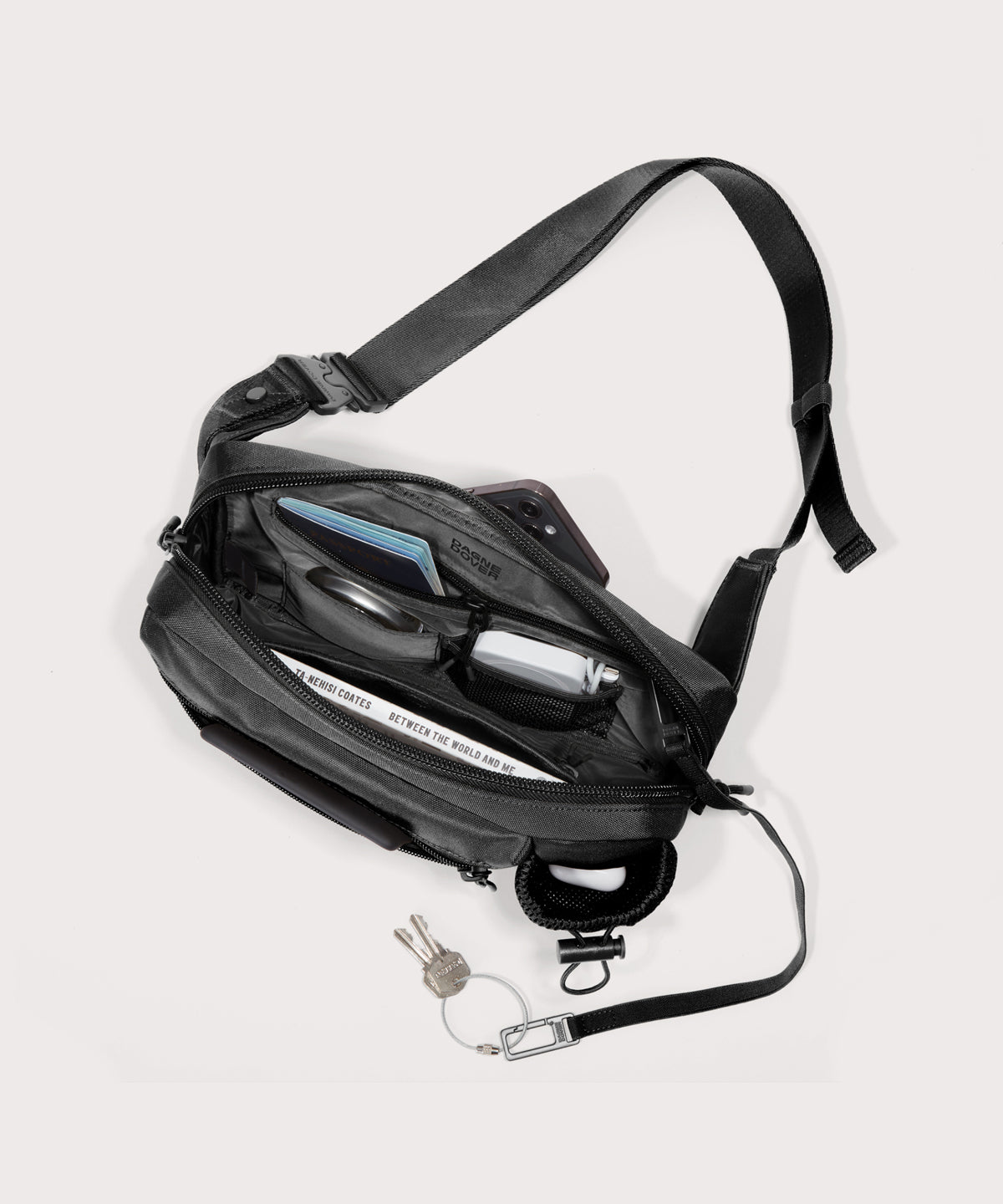 Cairo Sling Bag in Onyx